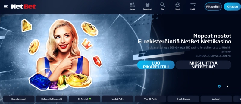 NetBet Homepage